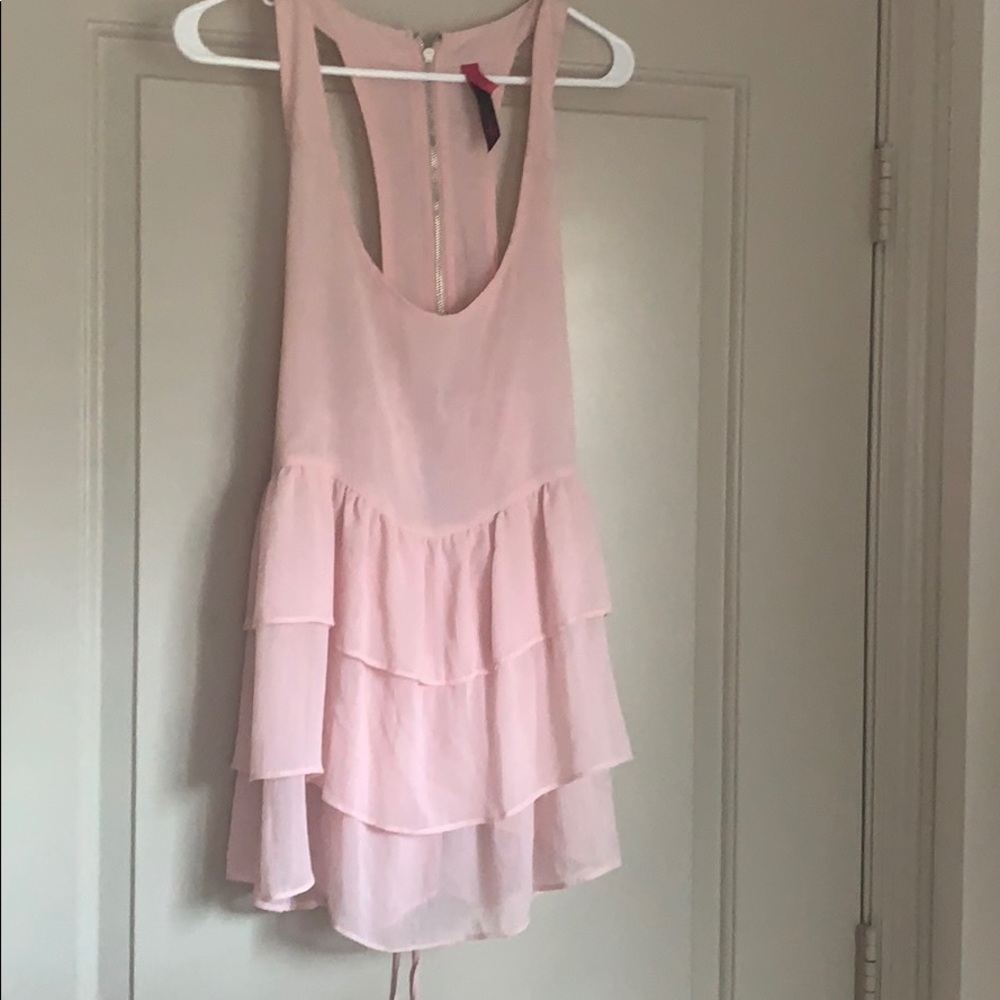 Pink Ruffle Tunic - Picture 3 of 7
